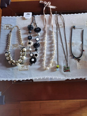 Necklaces used, sold all together