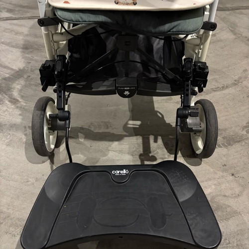 Inglesina Trilogy baby stroller used with accessories