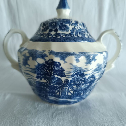 Vintage Old Country Castles coffee set 15 pieces like new