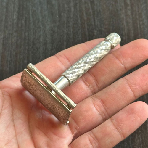 Gillette Vintage Metal Safety Razor used