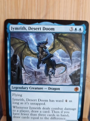 Magic the Gathering Lymrith, Desert Doom card nm condition