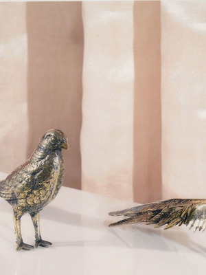 Decorative bronze birds, works by a great Russian artist