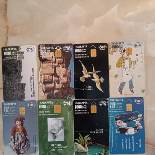 Phone cards pack of 24 from 2000 like new, empty