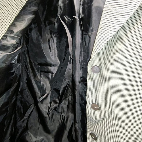 Gingham Houndstooth Blazer Black and White like new, size XS/S