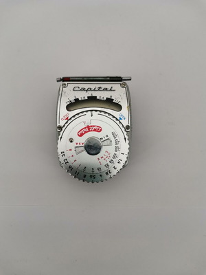 Capital light meter used, vintage 1970