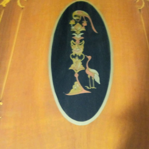 Marquetry painting new by Agapios Sachinis
