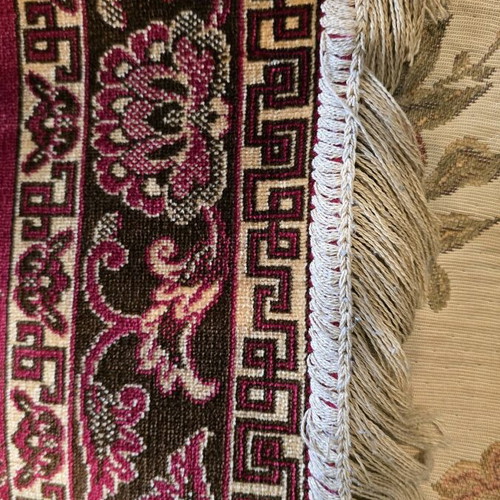 Wall rug used, viscose 60 cm x 105 cm