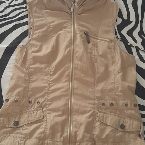 Cecil Utility Cargo Vest beige, like new, size M