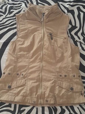 Cecil Utility Cargo Vest beige, like new, size M