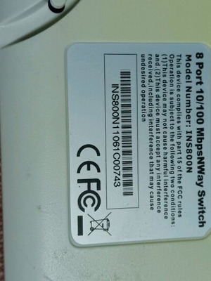 Infosmart 8-Port Network Switch used