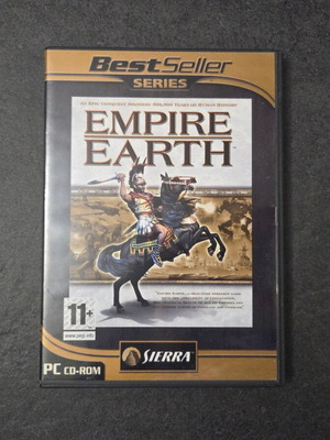 Empire Earth PC game used, English version with manual