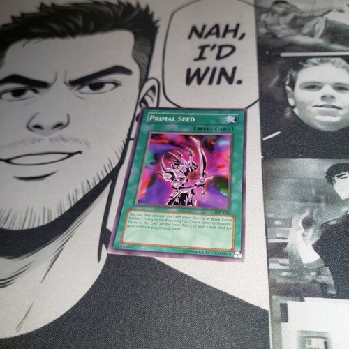 Primal Seed Yu-Gi-Oh! card used