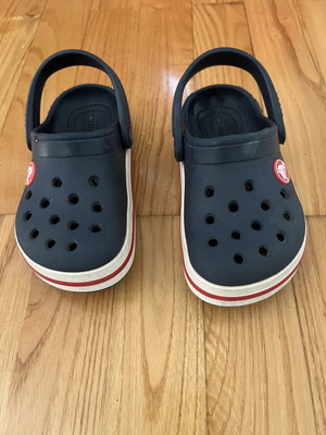 Crocs παιδικές σαγιονάρες νούμερο 24-25 σαν καινούργιο, μπλε