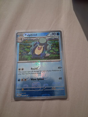 Palpitoad Masterball 20/86 BLK near mint