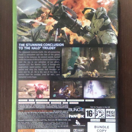 Halo 3 video game for Xbox 360 like new