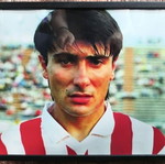 Framed sports idol 30x40, like new, Vasilis Karapialis