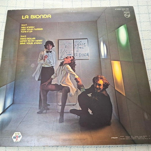 La Bionda High Energy LP like new, electronic