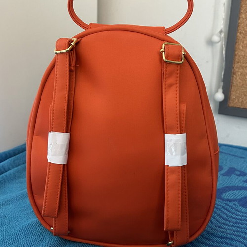 Lancaster small backpack new, waterproof, orange and white