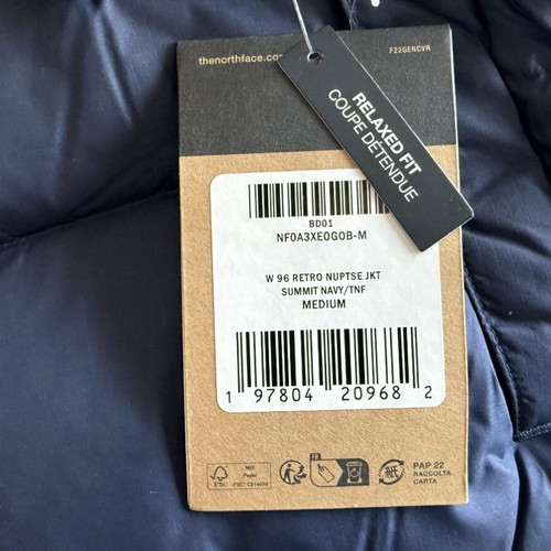 The North Face 1996 Retro Nuptse Jacket new women's winter