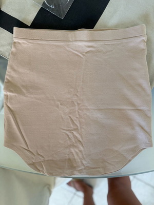 Beige skirt Forever Unique used, size M 38 10
