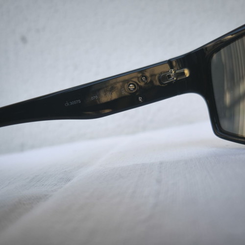 Calvin Klein CK3057S Vintage Sunglasses Like New, Black