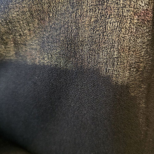 Blue fabric for sewing, women's dark blue fabric with intricate weave