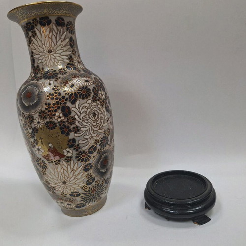Cloisone vase 35 cm with base like new
