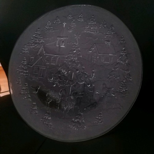 Christmas serving platter new