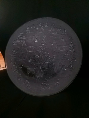 Christmas serving platter new