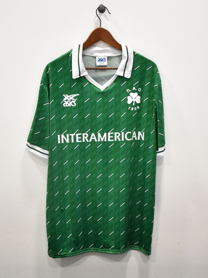 Panathinaikos Home Jersey 1988-89 Size XL New Official Replica