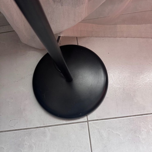Floor lamp black design with dimmer used