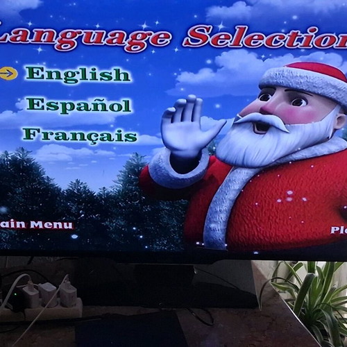 Thomas and Friends Santa's Little Engine DVD like new in English