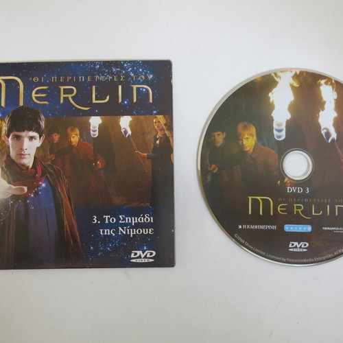 Merlin DVD used, The Mark of Nimueh, drama fantasy adventure