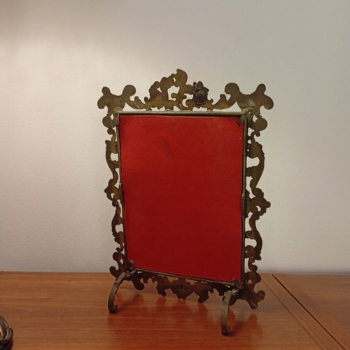 Bronze table mirror like new