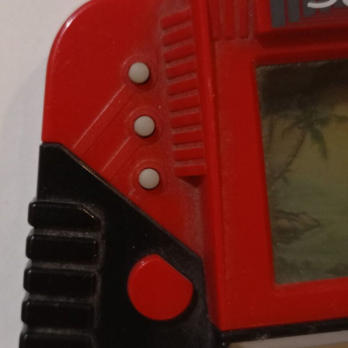 Vintage handheld game Sea Risk 3 dimensions model 727 used