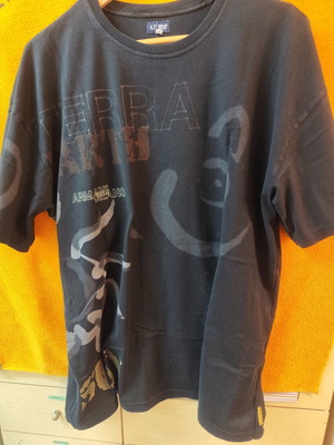 Armani Jeans t-shirt used, black, XL