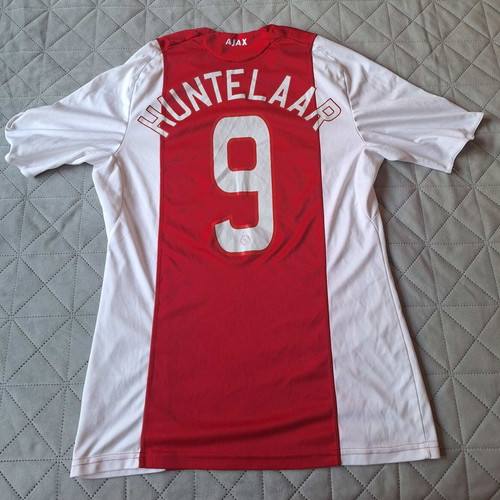 Ajax shirt used with number 9 Huntelaar 2008 season authentic