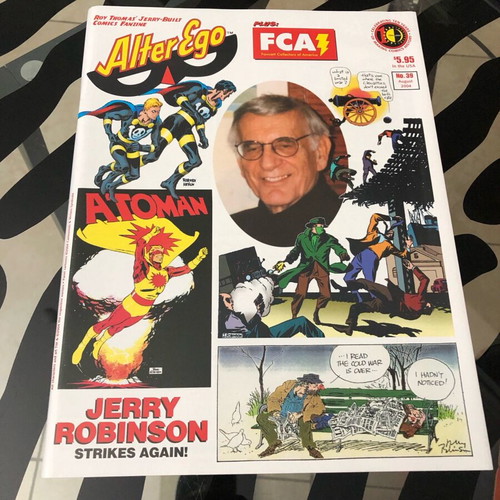 Alter Ego Magazine 39 Batman full issue like new, Jerry Robinson, DC Comics