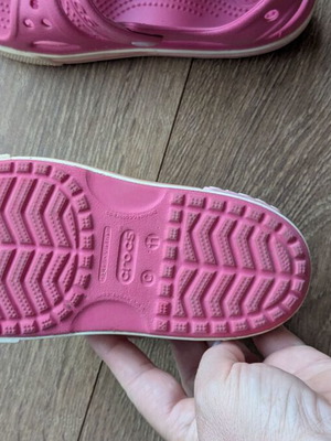Crocs πέδιλα καλοκαιρινά μεταχειρισμένα, ροζ, νούμερο 28-29