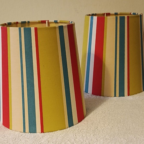 IKEA lamp shades set of 2 colorful new