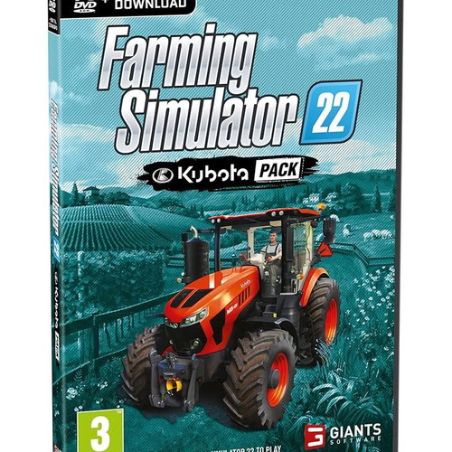 Farming Simulator 22 Kubota Pack PC new