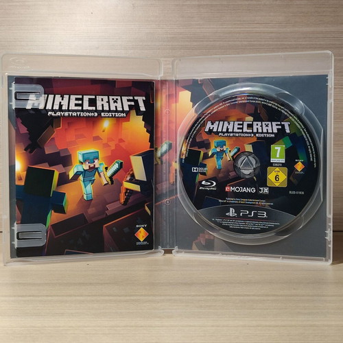 Minecraft PS3 used complete English version
