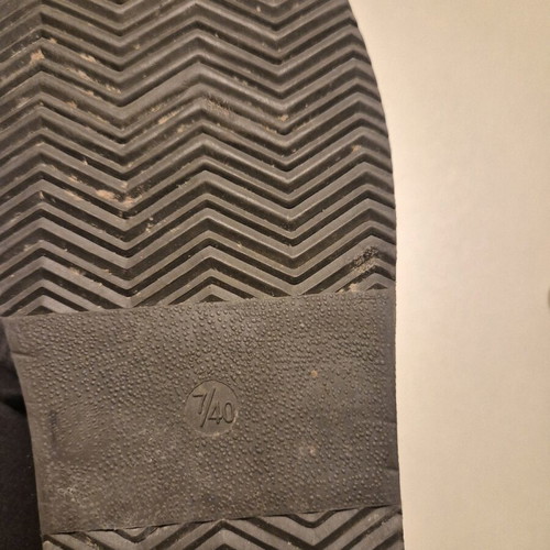 Boots with fur like new, gray, size 40