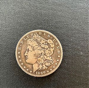 morgan dollar 1886