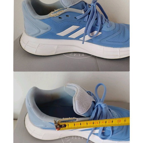 Adidas Duramo 10 women's athletic shoes used, size 40 2/3, blue