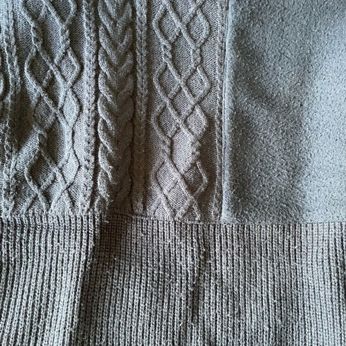 Belfield textured knit sweater dark blue like new