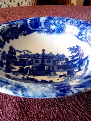 Πορσελάνινη σαλατιέρα Victoria Ware Ironstone 1940