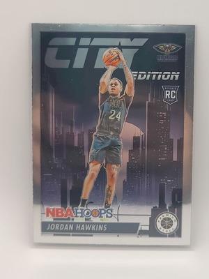 Jordan Hawkins NBA Hoops Premium Stock 2023-24 City Edition card new