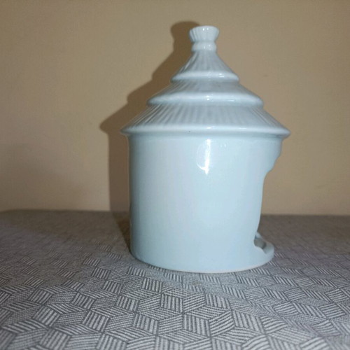 Ceramic Hamster House like new, blue, suitable for dwarf hamsters