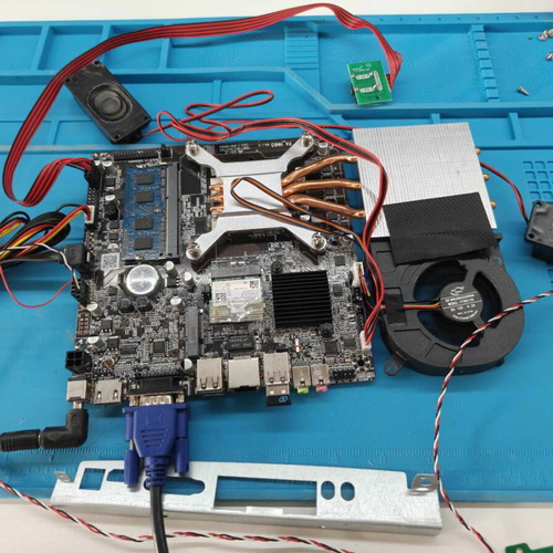 Mini PC used with 12V PSU and peripherals